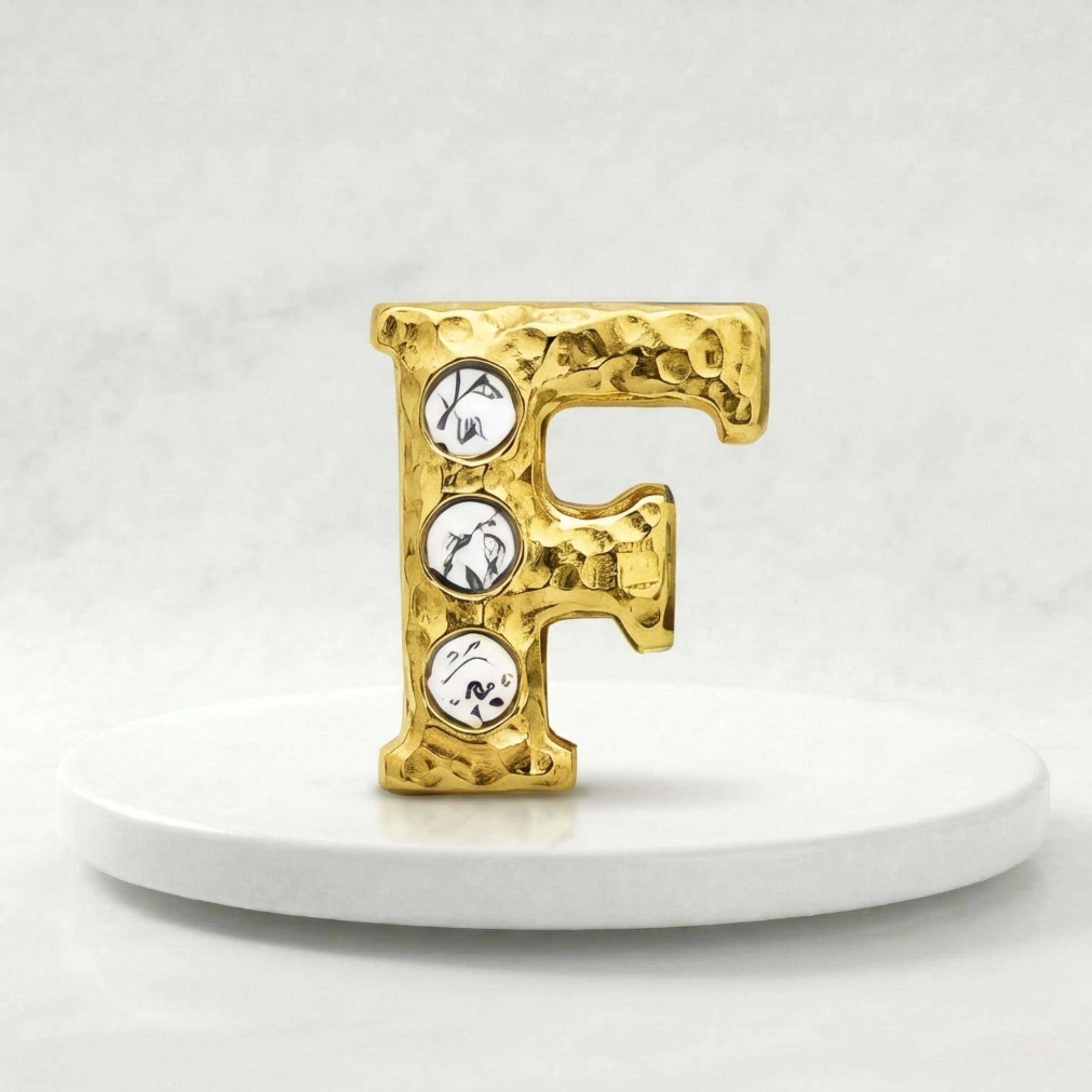 Letritas de Amor Doradas