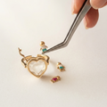 Anillo Corazón para Charms