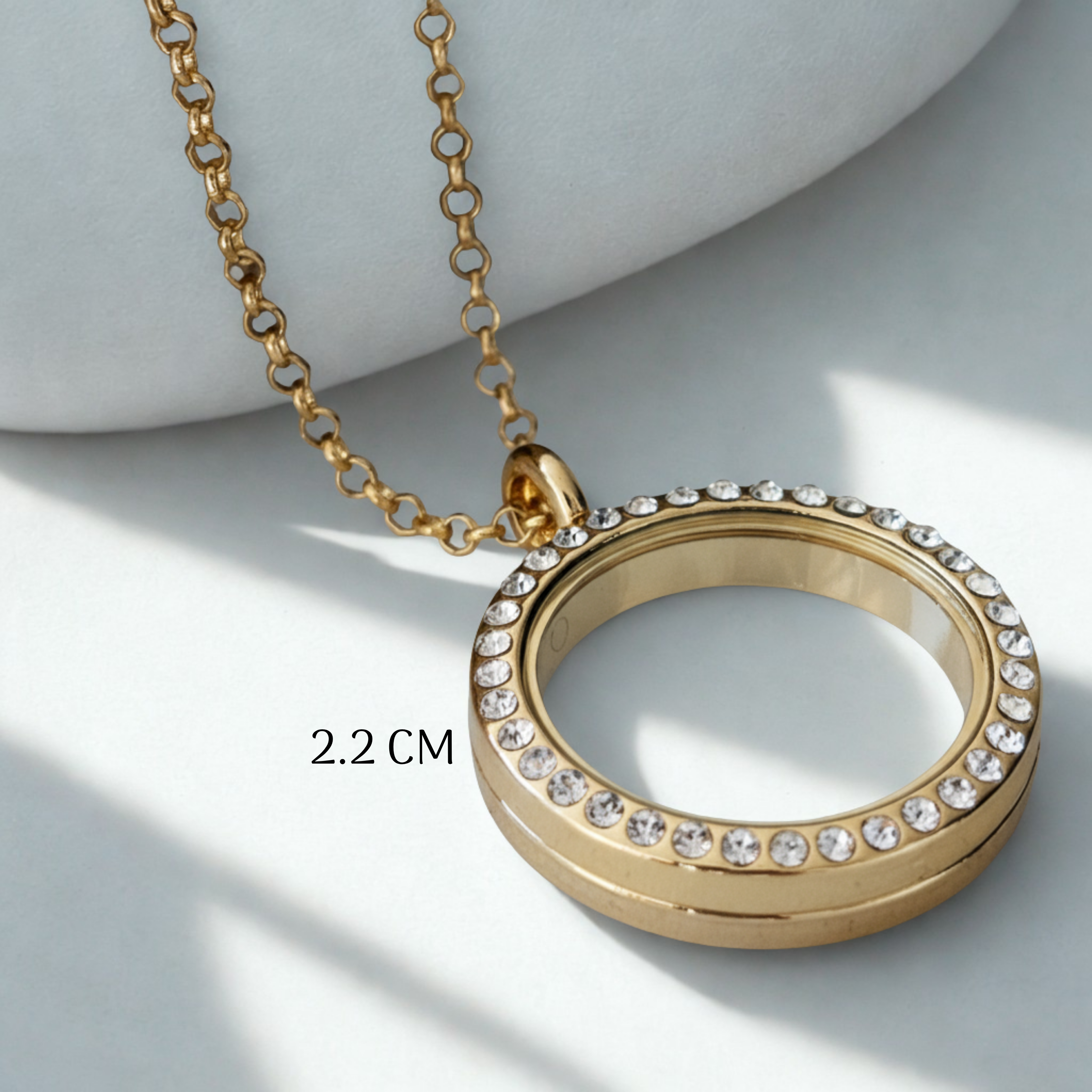 Collar Oro con Pedrería