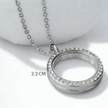 Collar Plata con Pedrería