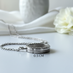 Collar Plata con Pedrería